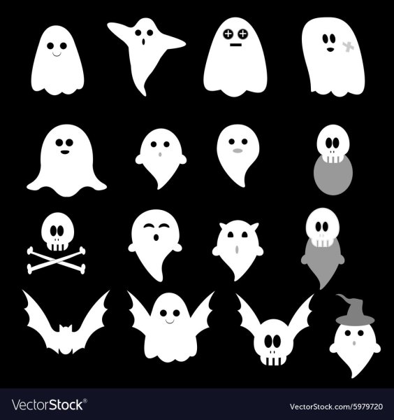 Милое приведение на Хэллоуин