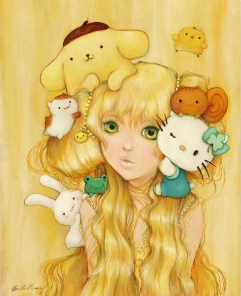 Красивые мультяшные девочки