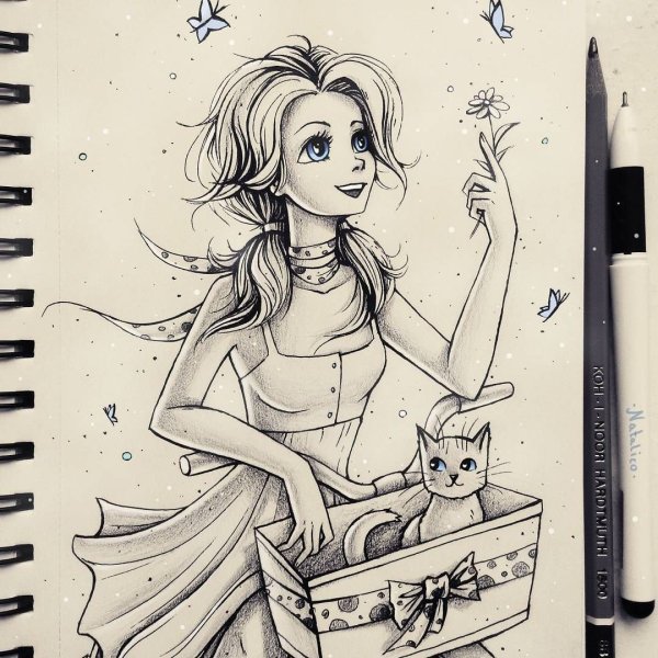 Рисунки для скетчбука