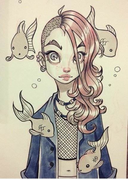 Зарисовки для скетчбука