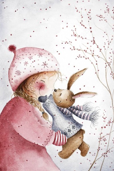 Трогательные иллюстрации