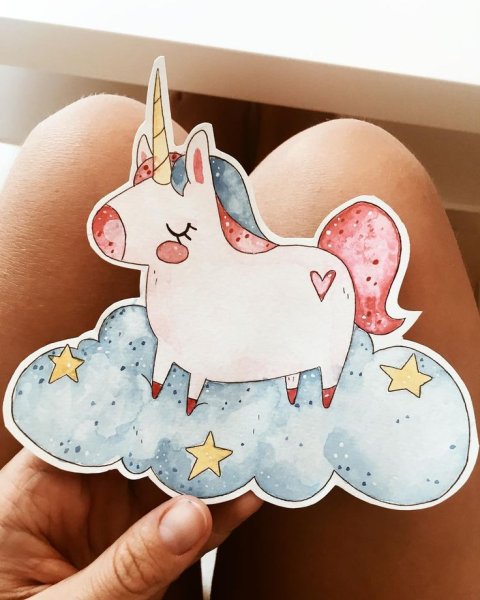 Идеи для рисования Единорог