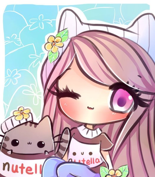 Кавайные иллюстрации