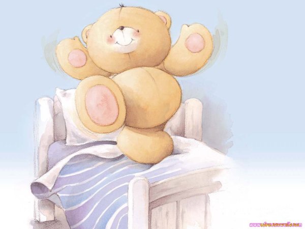 Медвежонок утром