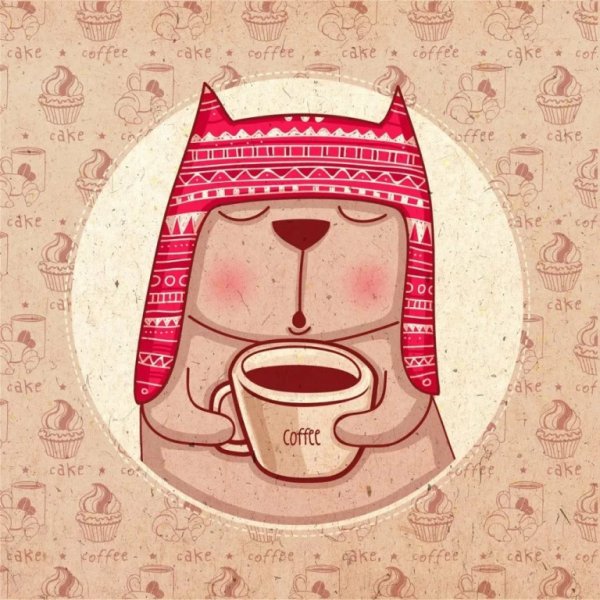 Уютные векторные иллюстрации