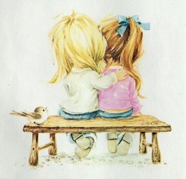 Милые рисунки для лучшего друга