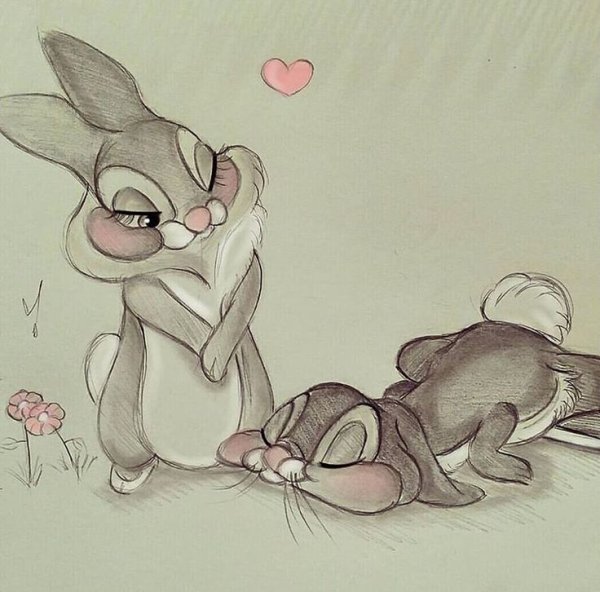 Влюбленный заяц