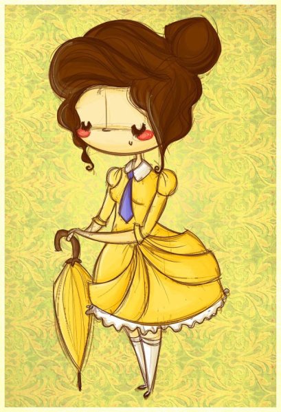 Милые девочки мультяшки Диснеевские принцессы