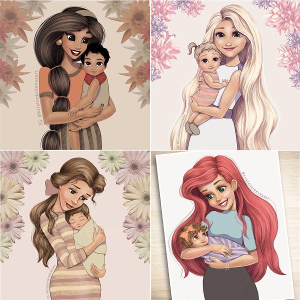 Диснеевские герои милые