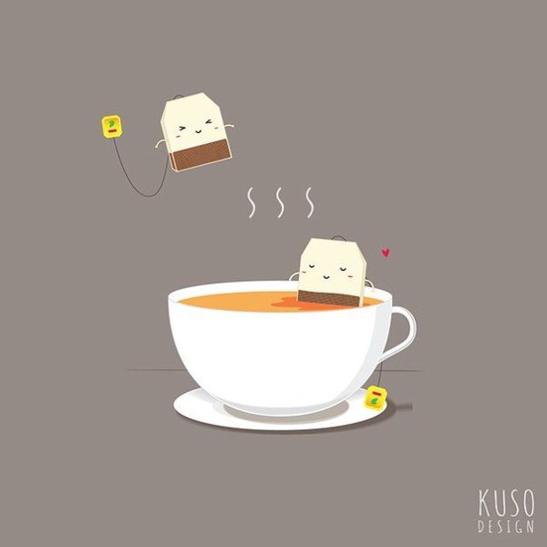 Милые картиночки чай