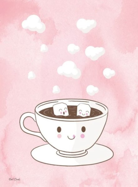 Кружки для срисовки милые