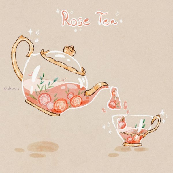 Чай рисунок Волшебный