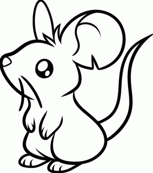 Простые животные для срисовки