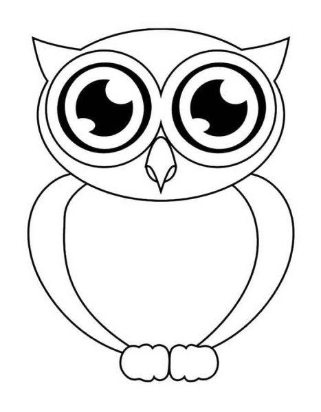 Раскраски Совушки