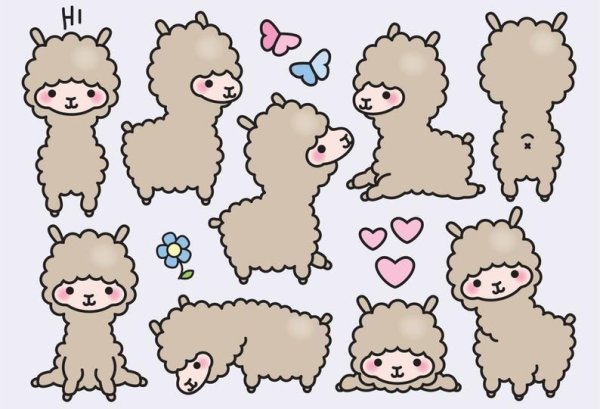 Наклейки для срисовки животные