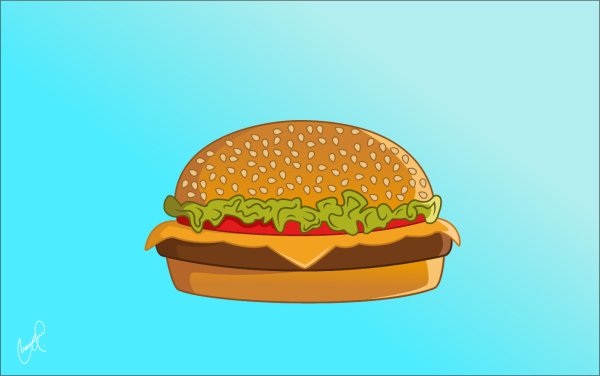 Макдональдс рисунок