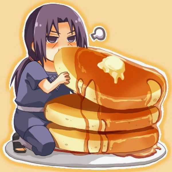 Итачи и данго в аниме