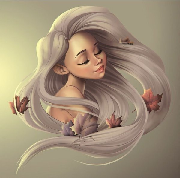 Красивые мультяшные девочки