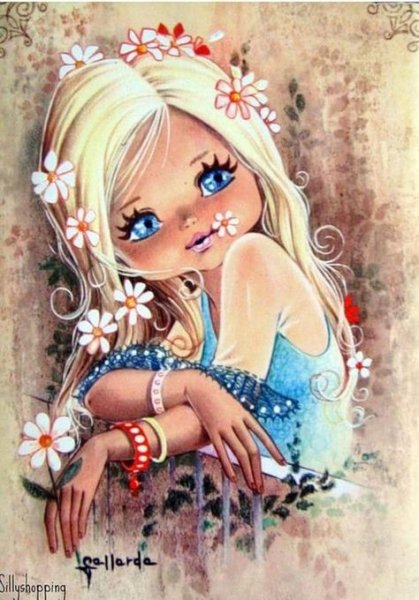 Акварельные девочки