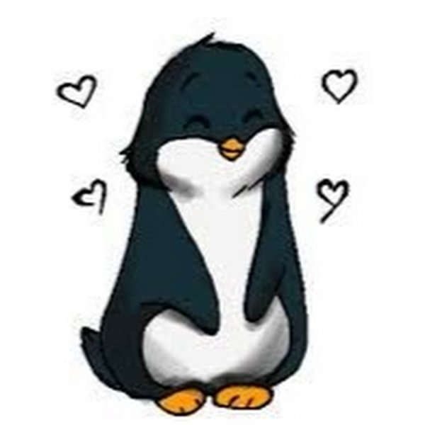 Пингвины милые мультяшные