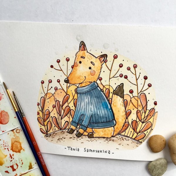 Tania Samoshkina иллюстрации