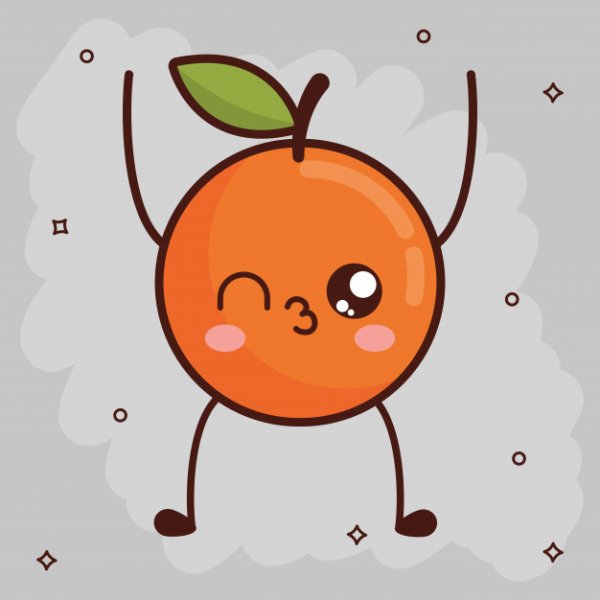 Кавай апельсин