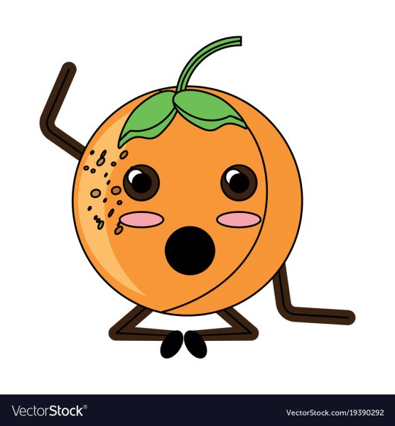 Кавайный апельсин