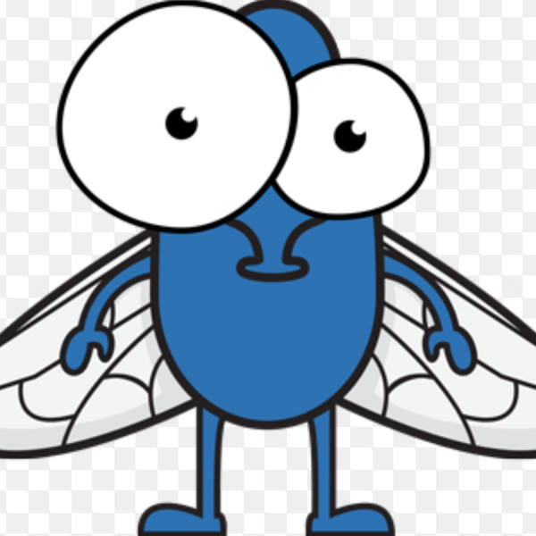 Муха мультяшная