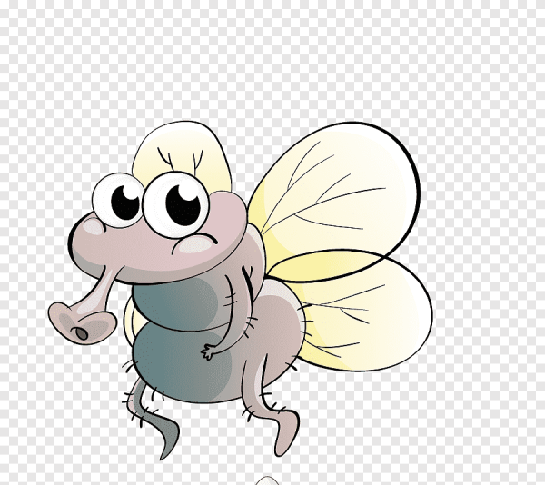 Мультяшные мухи