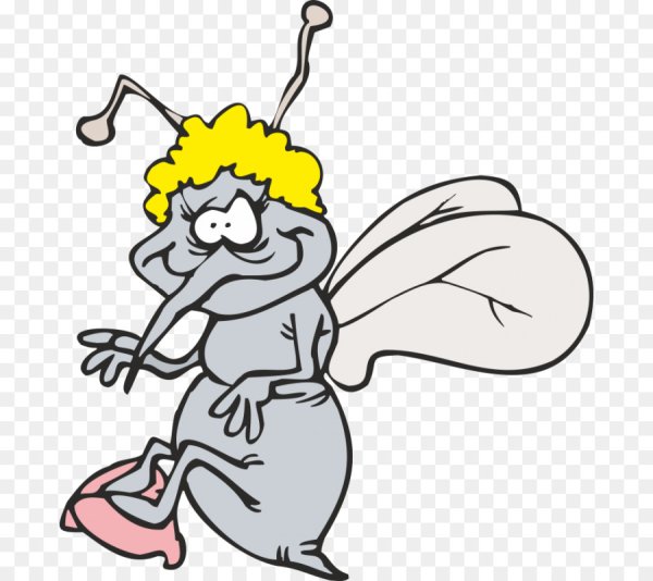 Комары мультяшные