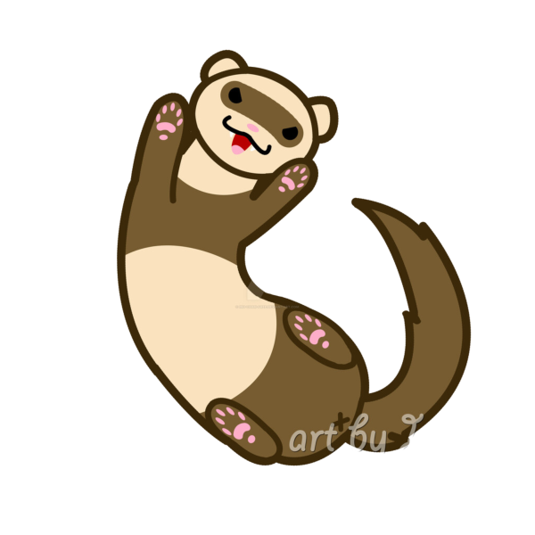 Нарисовать хорька