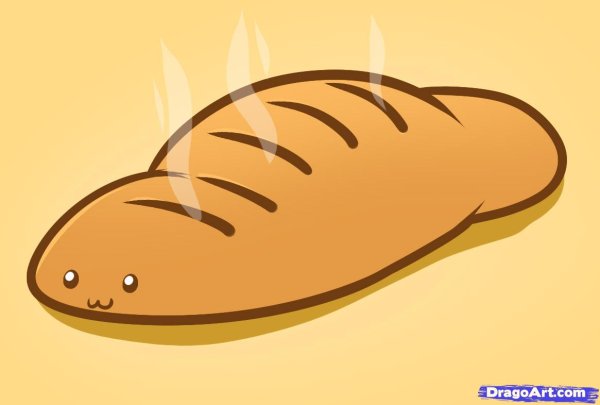 Хлеб мультяшный