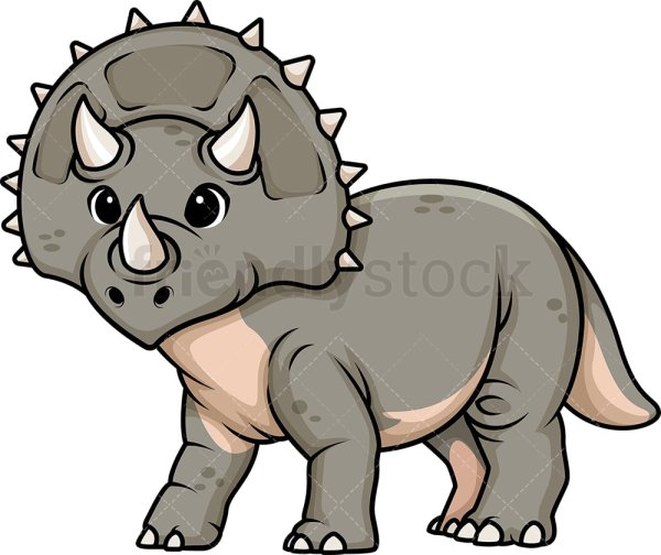 Трицератопс милый