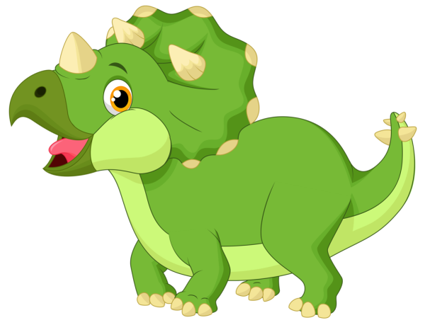 Динозавры вектор Трицератопс