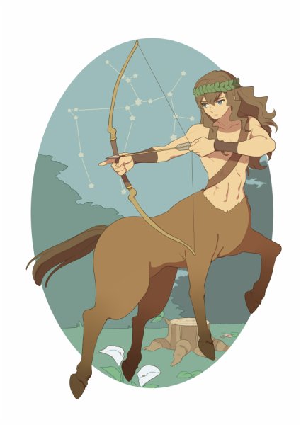 Аниме знаки зодиака Стрелец