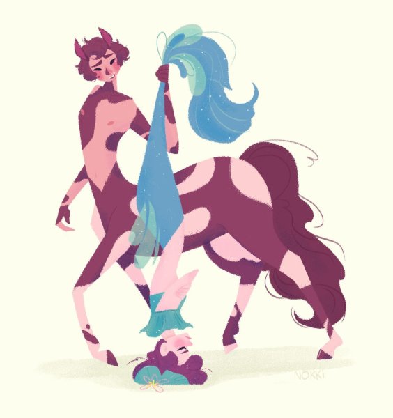 Ребёнок русалки и кентавра