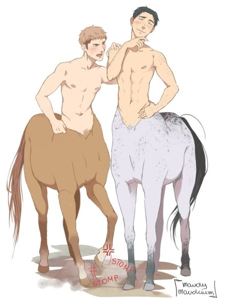 Атака титанов кентавры