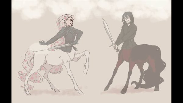 Кентавр наоборот