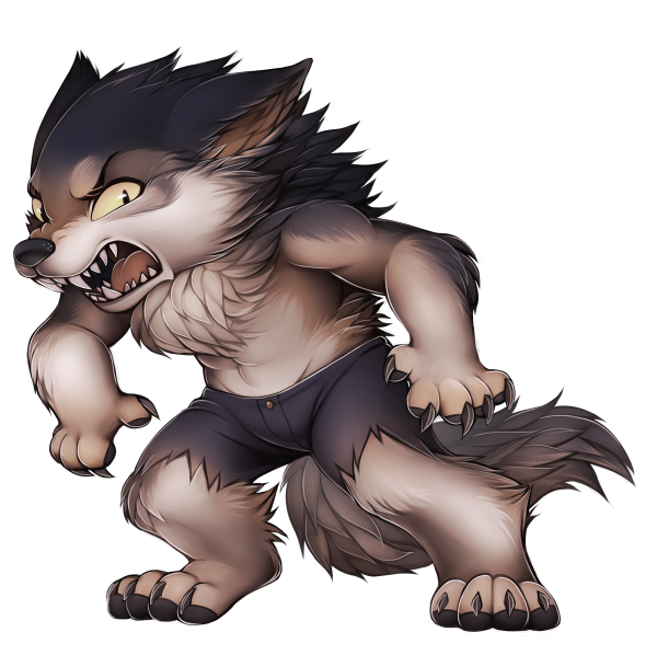 Оборотень фурри Титан