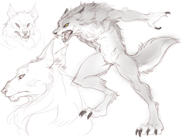 Вервольф скетч