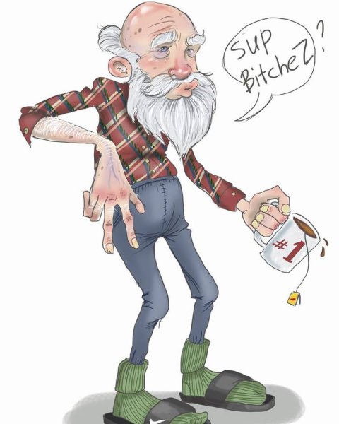 Сумасшедший дед