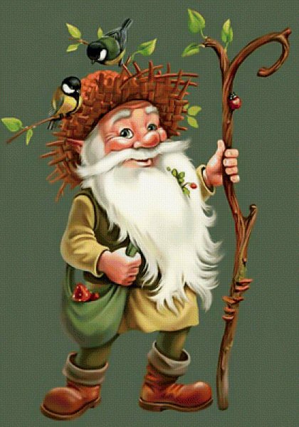 Сказочный персонаж старичок Лесовичок