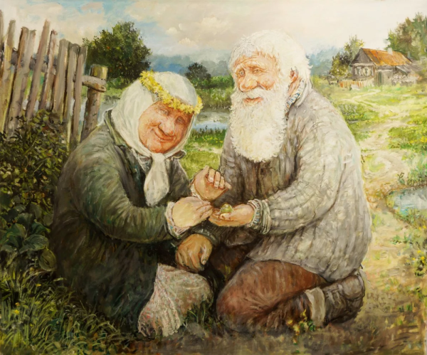 Художник Леонид Баранов счастливая старость