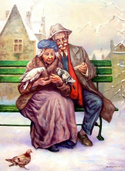 Картина старость