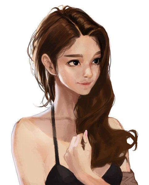 Кореянки милые арты