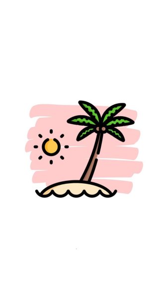 Летние маленькие рисунки