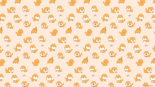 Фон собачки