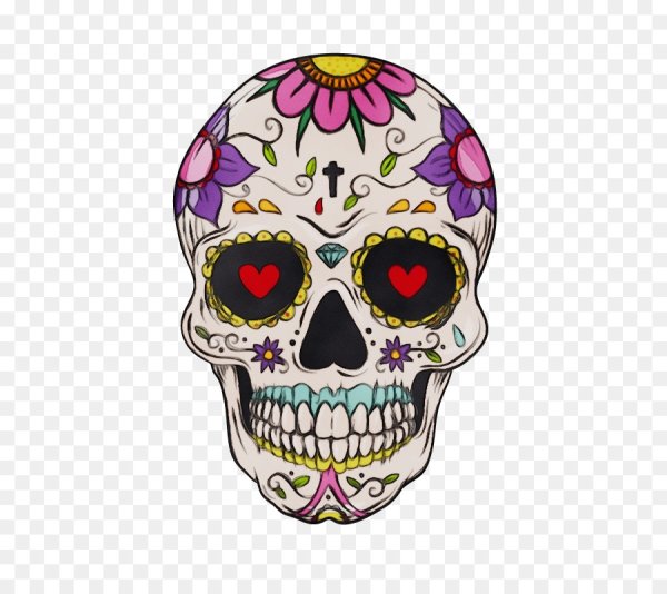 Мексиканский череп Калавера