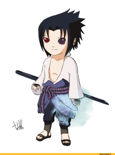 Саске Учиха маленький