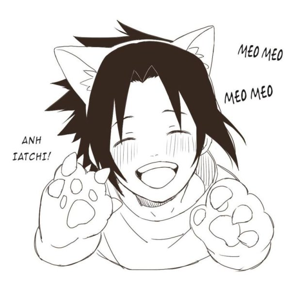 Саске с ушками